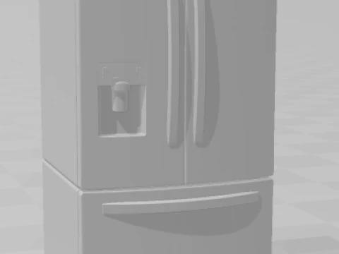 Bonecos 3d стиль манга аниме дома casas objetos бытовая техника caricato 3D Принт Модель