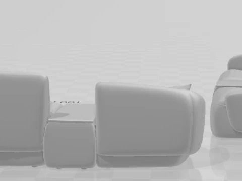 Bonecos 3d style manga anime houses casas objetos home appliances caricato 3D Print Model