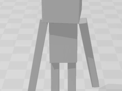 Bonecos 3d style manga anime ederman creeper minecraft caricato 3D Print Model