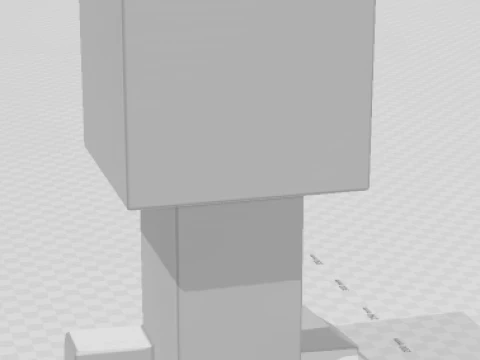 Bonecos 3d style manga anime ederman creeper minecraft caricato 3D Print Model