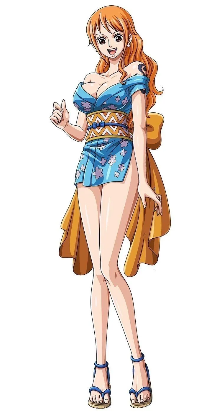 Bonecos 3d style manga anime players onipiece women girl lolli caricato 3D Print Model .c4d .max .obj .3ds .fbx .stl .blend 