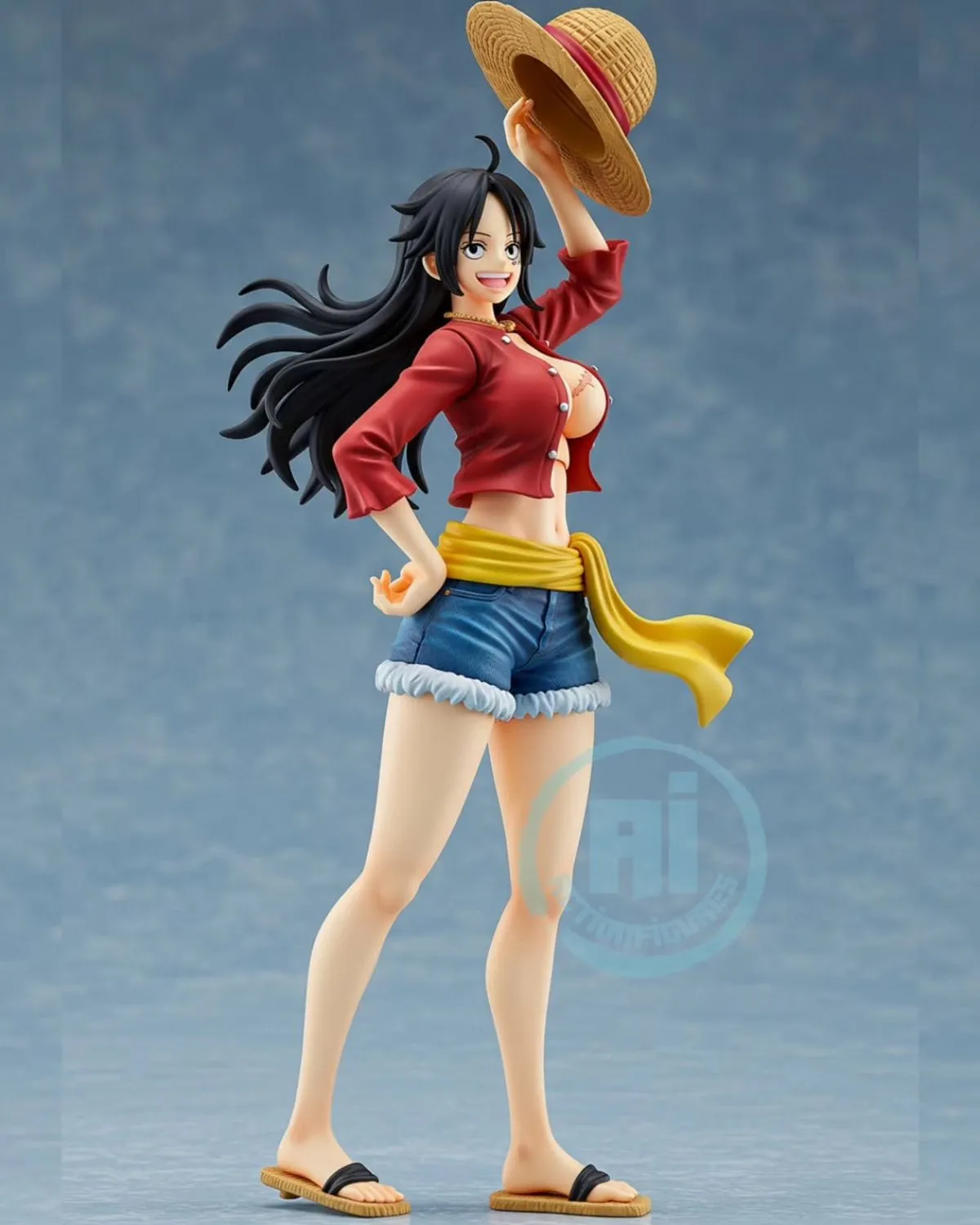 Bonecos estilo 3d manga anime jogadores one piece mulheres menina loli caricato Modelo de Impressão 3D .c4d .max .obj .3ds .fbx .stl .blend