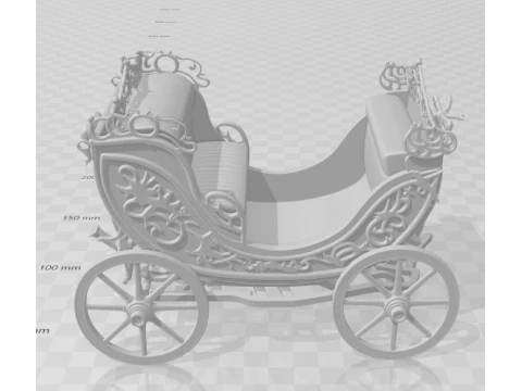 Bonecos 3d style manga anime carruagem cars carriage caricato 3D Print Model