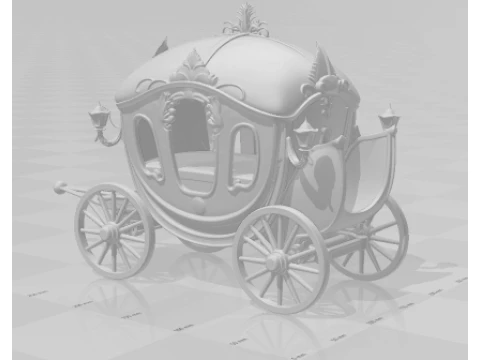 Bonecos 3d style manga anime carruagem cars carriage caricato 3D Print Model