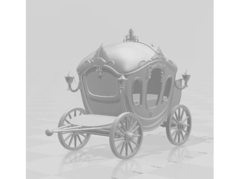 Bonecos 3d style manga anime carruagem cars carriage caricato 3D Print Model