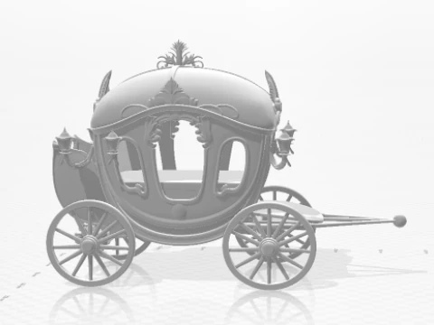 Bonecos 3d style manga anime carruagem cars carriage caricato 3D Print Model