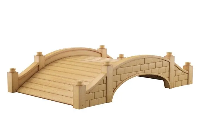 Bonecos 3d style manga anime ponte bridge caricato 3D Print Model .c4d .max .obj .3ds .fbx .stl .blend