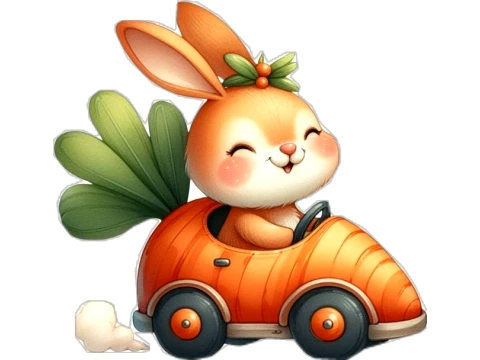 Bonecos 3d style manga anime rabbit easter pascoa coelho caricato 3D Print Model