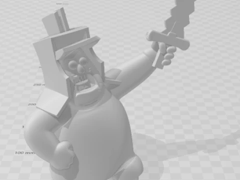 Bonecos 3d style manga anime gravity falls caricato 3D Print Model