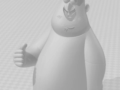 Bonecos 3d style manga anime gravity falls caricato 3D Print Model