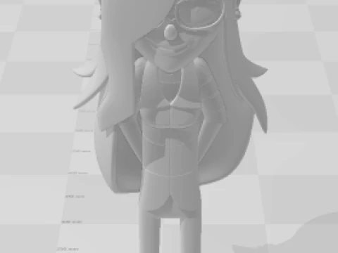Bonecos 3d style manga anime gravity falls caricato 3D Print Model