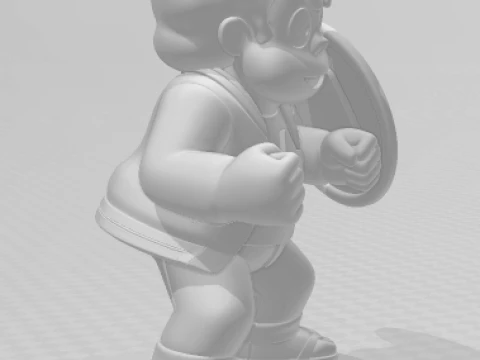 Bonecos 3d style manga anime steve universe caricato 3D Print Model