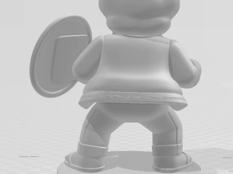 Bonecos 3d style manga anime steve universe caricato 3D Print Model
