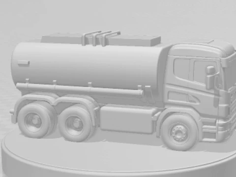 Bonecos 3d style manga anime cars truck boat caricato 3D Print Model