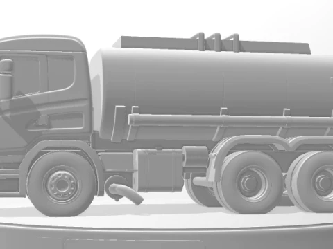 Bonecos 3d style manga anime cars truck boat caricato 3D Print Model