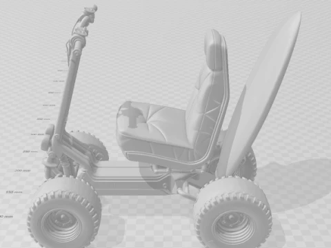 Bonecos 3d style manga anime cars truck boat caricato 3D Print Model