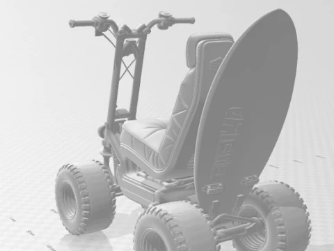 Bonecos 3d style manga anime cars truck boat caricato 3D Print Model