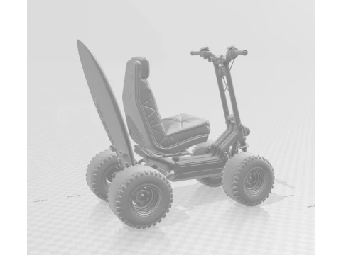 Bonecos 3d style manga anime cars truck boat caricato 3D Print Model