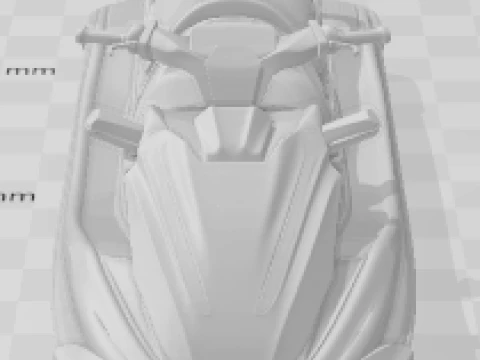 Bonecos 3d style manga anime cars truck boat jetski caricato 3D Print Model