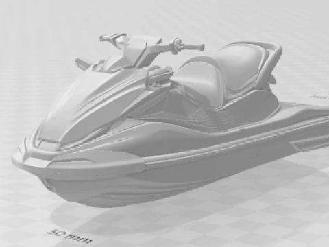 Bonecos 3d style manga anime cars truck boat jetski caricato 3D Print Model