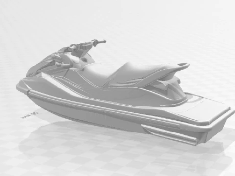 Bonecos 3d style manga anime cars truck boat jetski caricato 3D Print Model