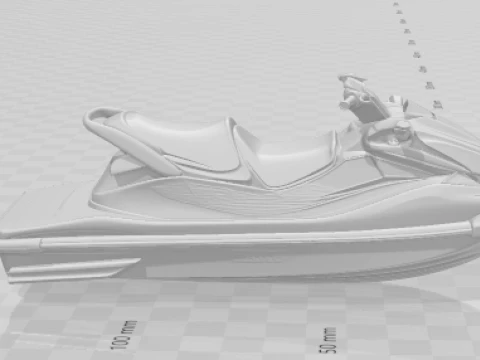 Bonecos 3d style manga anime cars truck boat jetski caricato 3D Print Model