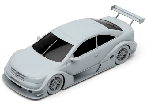 Bonecos 3d style manga anime auto camion barca astra racing caricato Modello di stampa 3D
