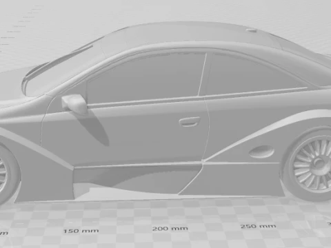 Bonecos 3d style manga anime cars truck boat astra racing caricato 3D Print Model