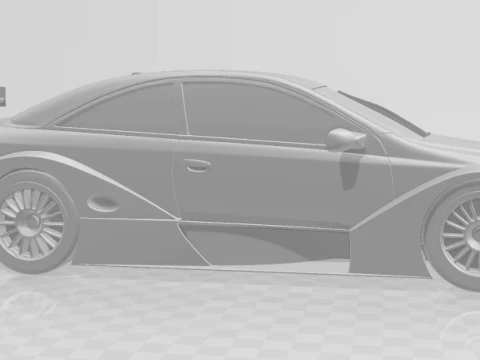 Bonecos 3d style manga anime cars truck boat astra racing caricato 3D Print Model