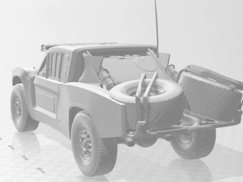 Bonecos 3d スタイル マンガ アニメ 車 トラック ボート バハ レーシング カリカート 3Dプリントモデル