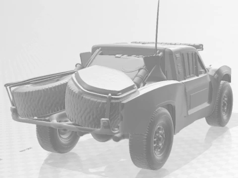 Bonecos 3d スタイル マンガ アニメ 車 トラック ボート バハ レーシング カリカート 3Dプリントモデル