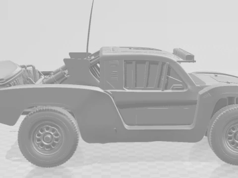 Bonecos 3d スタイル マンガ アニメ 車 トラック ボート バハ レーシング カリカート 3Dプリントモデル