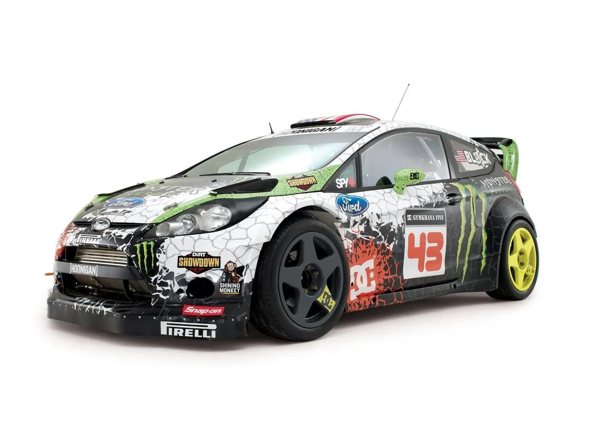 Bonecos 3d style manga anime cars truck boat style kenblock fiesta racing caricato 3D Print Model .c4d .max .obj .3ds .fbx .stl .blend 