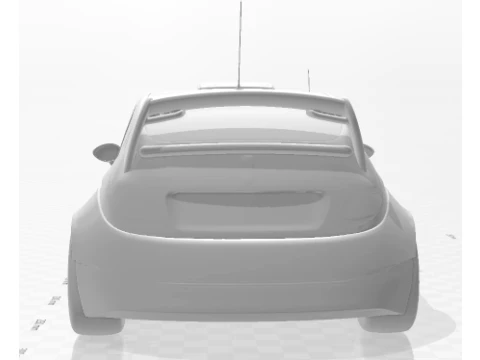 Bonecos 3d style manga anime cars truck boat style kenblock fiesta racing caricato 3D Print Model