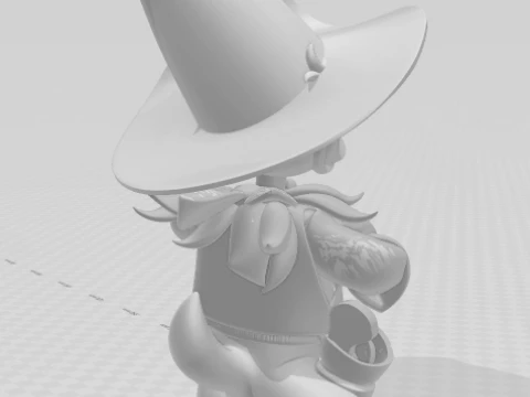 Bonecos 3d style manga anime caricato donald duck 3D Print Model