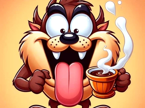 Bonecos estilo 3d manga anime demonio tasmania taz caricato Modelo de impresión 3D