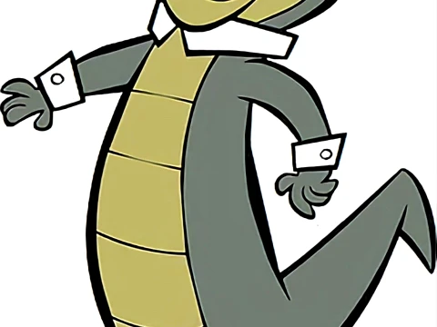 Bonecos estilo 3d manga anime wally gator caricato Modelo de impresión 3D