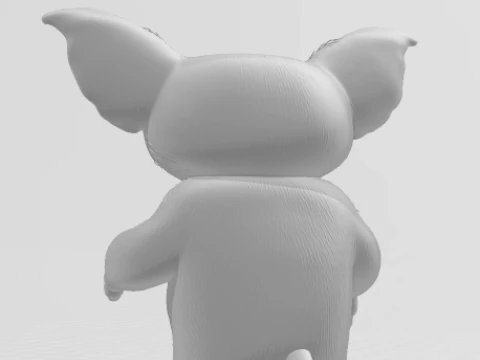 Bonecos 3d style manga anime gremlins caricato 3D Print Model