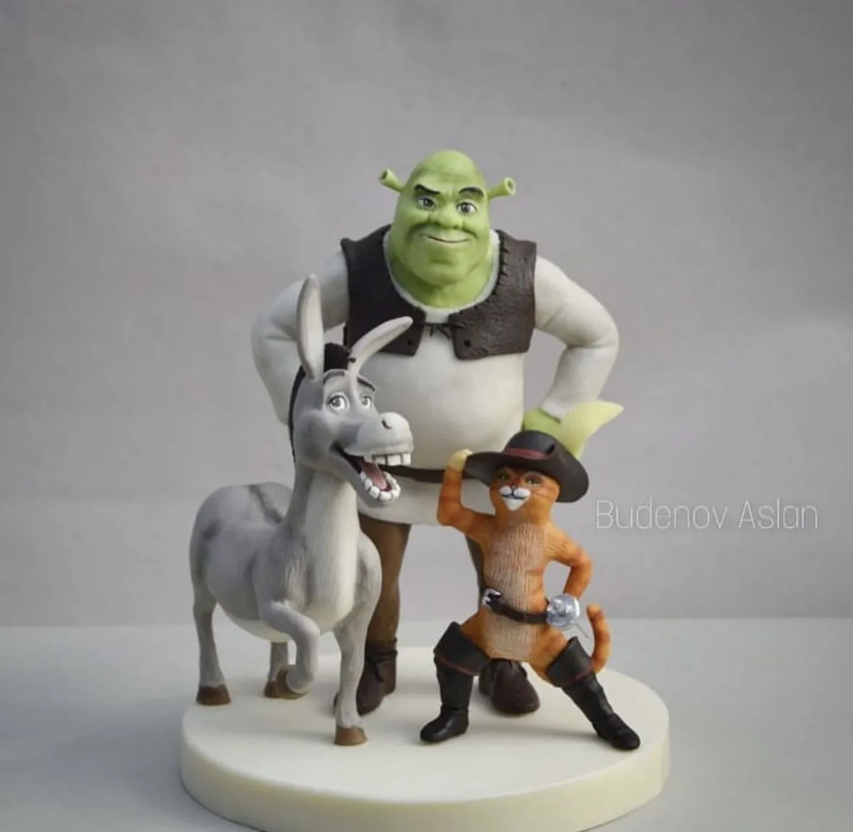 Bonecos 3d style manga anime sherk shrek caricato 3D Print Model .c4d .max .obj .3ds .fbx .stl .blend