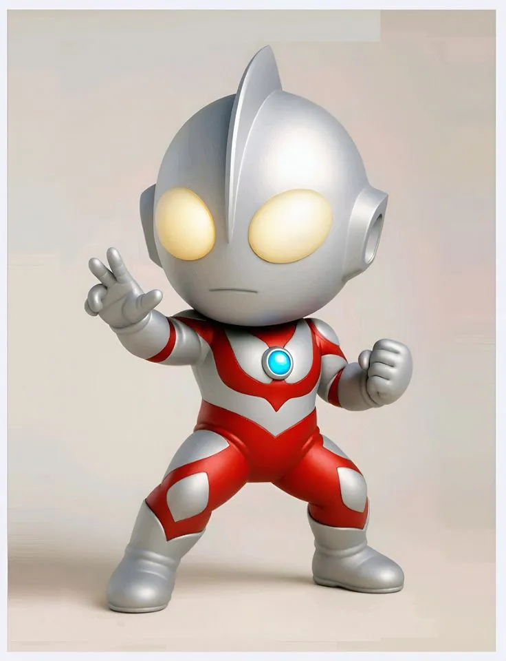 Bonecos 3d style manga anime ultramen belial caricato 3D Print Model .c4d .max .obj .3ds .fbx .stl .blend 