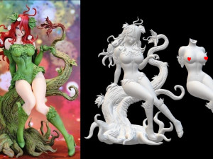 poison ivy nfsw Modello di stampa 3D