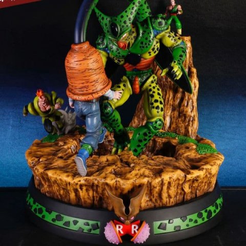 cell vs android 17 3D Model .c4d .max .obj .3ds .fbx .stl .blend 