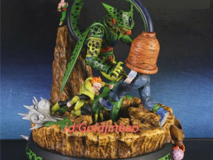 cell vs android 17 3D Model