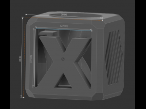 Helix Test Cube - Filament Sample - XYZ Calibration 3D Model