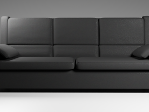 leather sofa 3D मॉडल