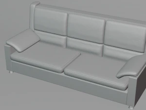 leather sofa 3D Model