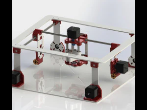 데스크탑용 CNC-Cnc de escritorio 3D 프린트 모델