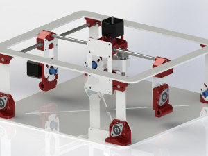 cnc for desktop-cnc de escritorio 3Dプリントモデル