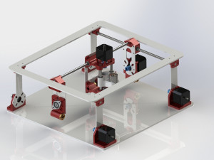 cnc for desktop-cnc de escritorio 3Dプリントモデル