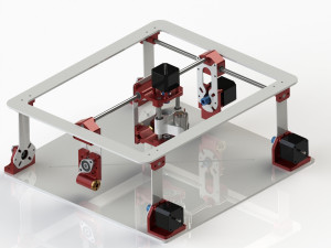 cnc for desktop-cnc de escritorio 3Dプリントモデル